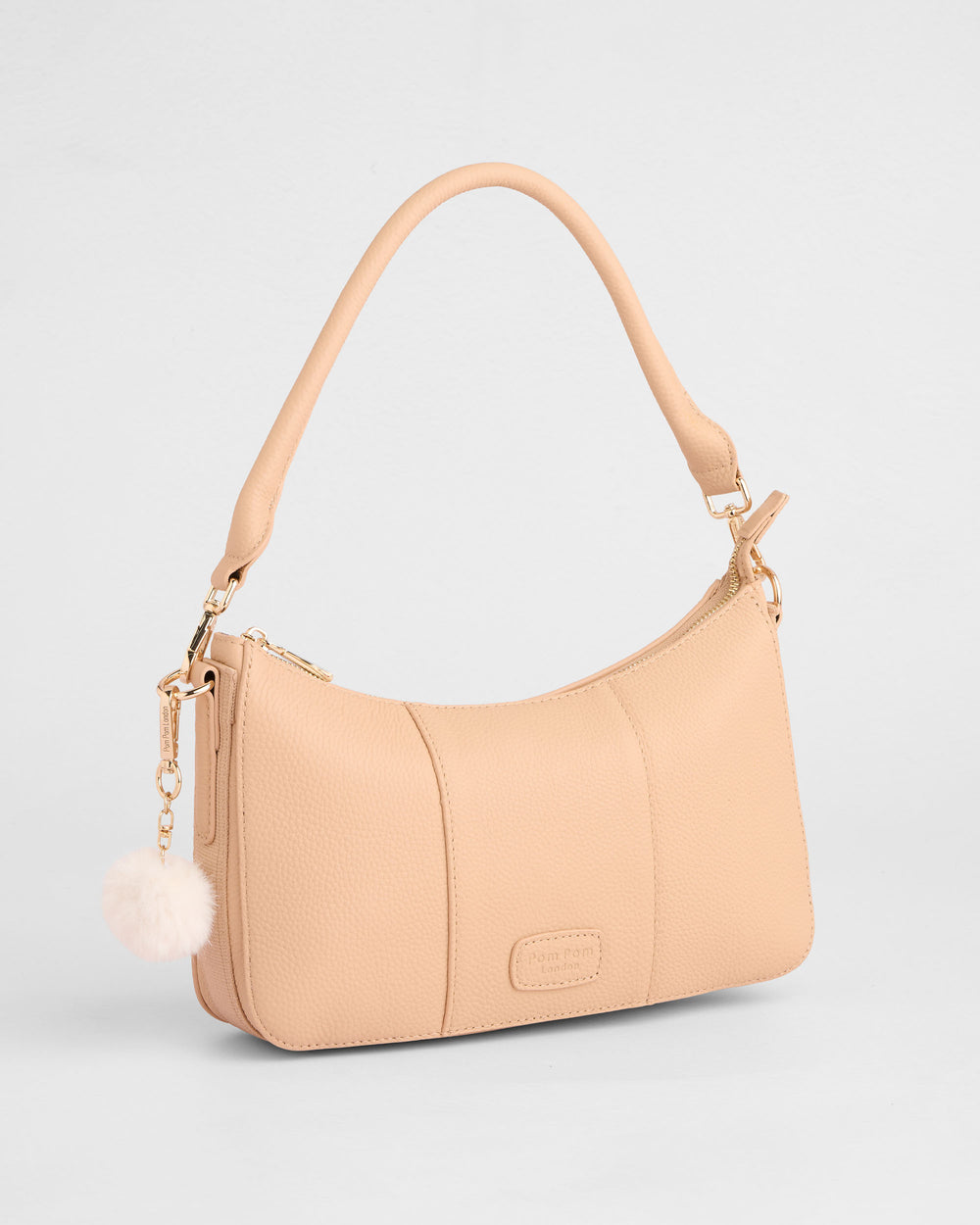 Pom Pom London Edgware Bag Almond Beige