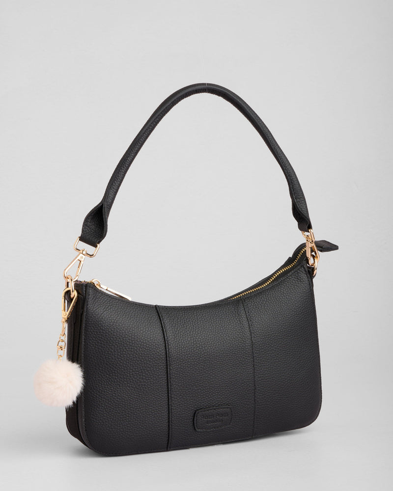 Pom Pom London Edgware Bag Black-Pom Pom London