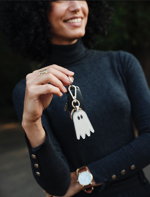 Pom Pom London Ghost Keyring