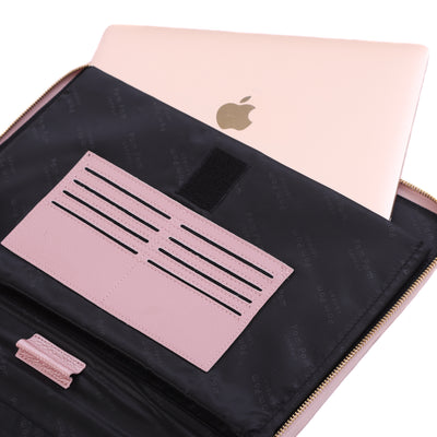 Pom Pom London Laptop Sleeve BCA '25 Metallic Pink-Pom Pom London