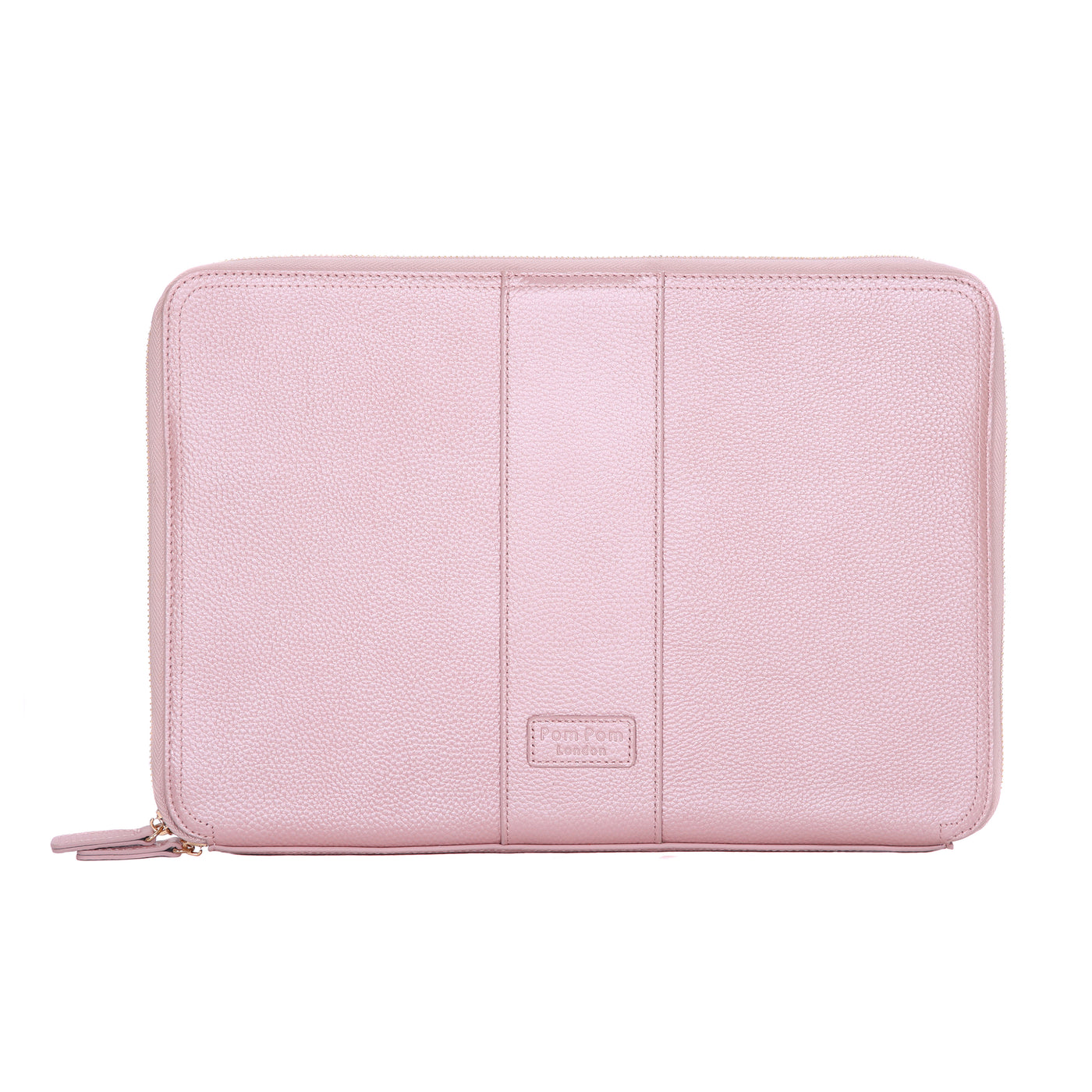 Pom Pom London Laptop Sleeve BCA '25 Metallic Pink-Pom Pom London