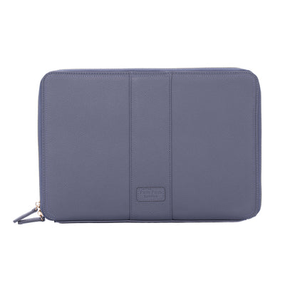 Pom Pom London Laptop Sleeve Slate Blue-Pom Pom London