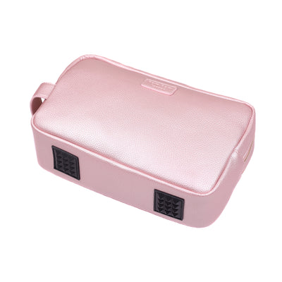 Pom Pom London Large Wash Bag BCA Metallic Pink-Pom Pom London