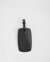Pom Pom London Luggage Tag Black