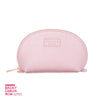 Pom Pom London Make Up Bag Metallic Pale Pink
