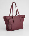 Pom Pom London Pelham Tote Bag Dark Maroon