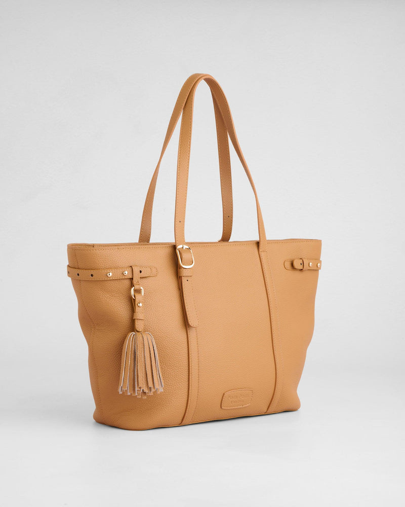 Pom Pom London Pelham Tote Bag Maple-Pom Pom London