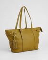 Pom Pom London Pelham Tote Bag Olive Green