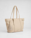 Pom Pom London Pelham Tote Bag Stone
