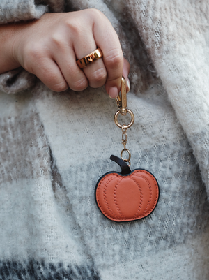 Pom Pom London Pumpkin Keyring