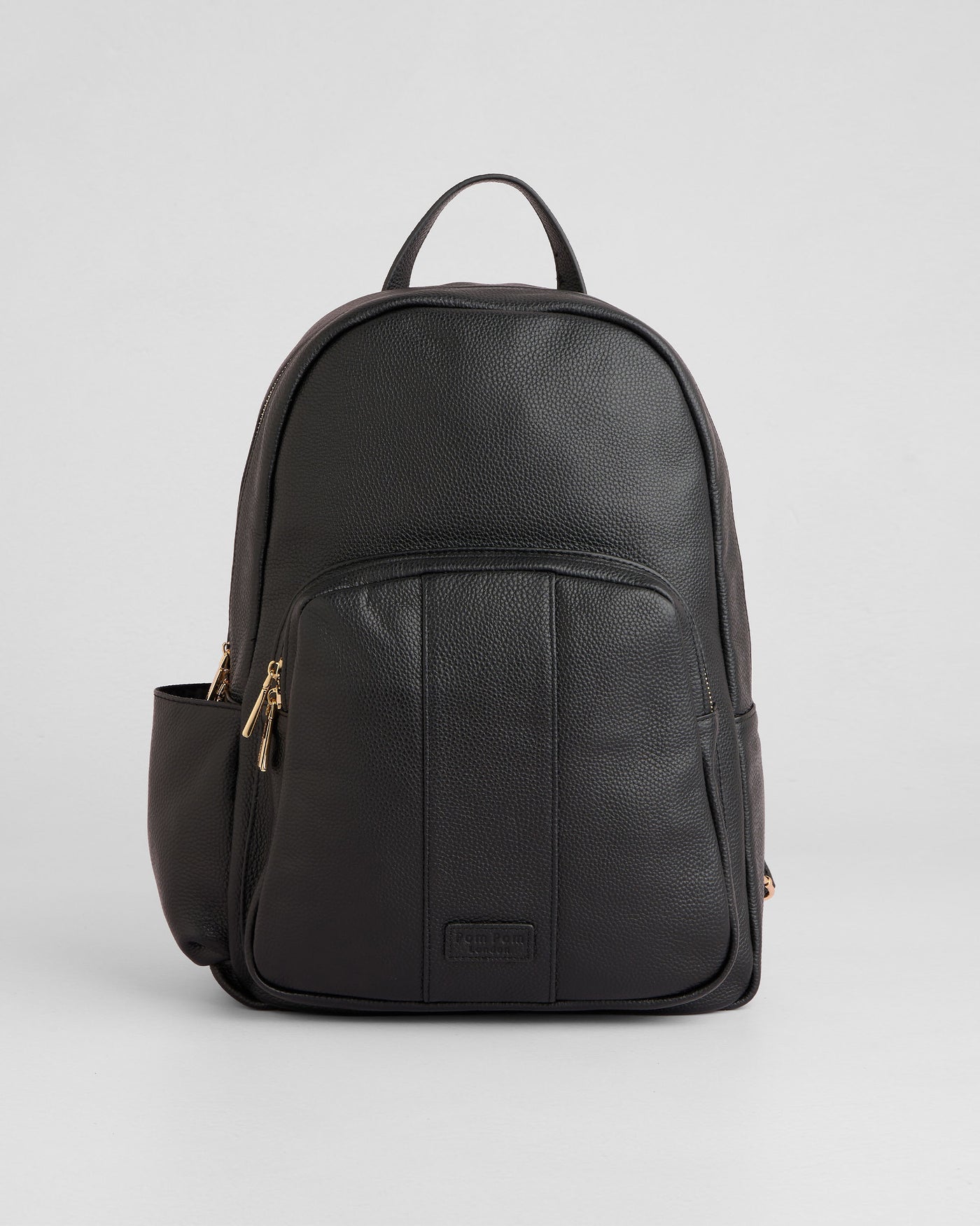 GRAFEA DUFFY BLACK‎ LEATHER BACKPACK WITH POM POM IHAYNER Girls Mini Fashion Backpack Purse | PU Leather  main image 4