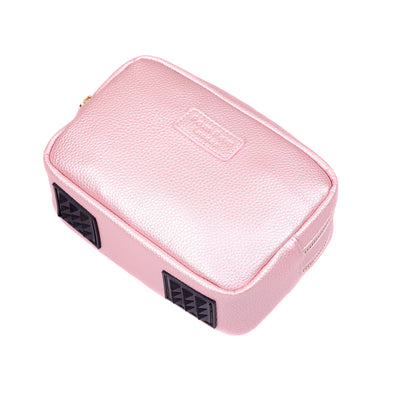 Pom Pom London Small Wash Bag BCA Metallic Pink-Pom Pom London