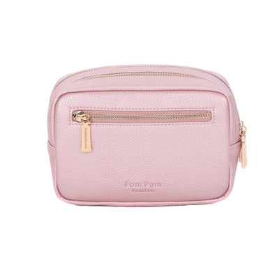 Pom Pom London Small Wash Bag BCA Metallic Pink-Pom Pom London