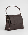 Pom Pom London Strand Bag Chocolate Plum