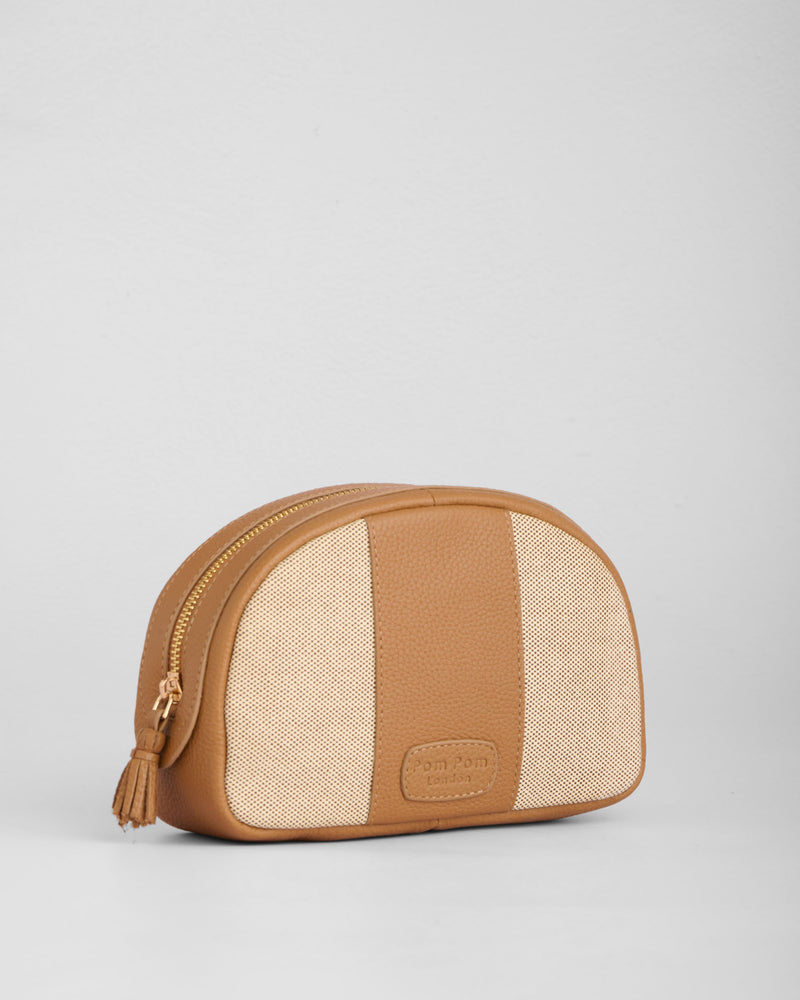 Pom Pom London Willesden Vanity Bag Maple-Pom Pom London