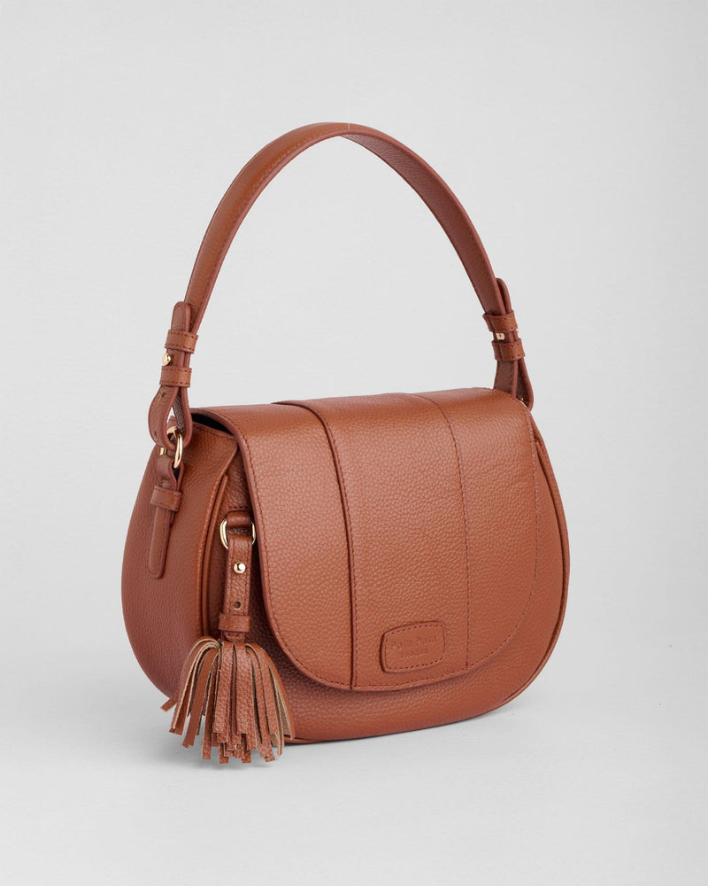 Pom Pom London Wilmington Bag Chestnut-Pom Pom London