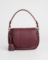 Pom Pom London Wilmington Bag Dark Maroon