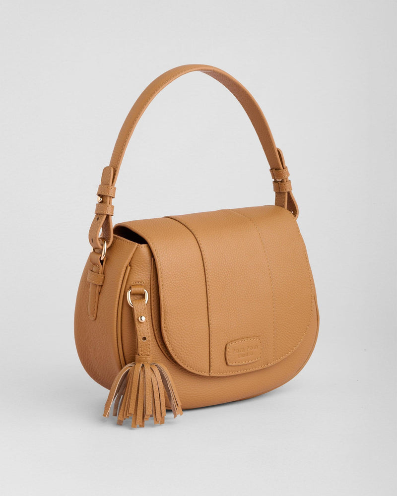 Pom Pom London Wilmington Bag Maple-Pom Pom London