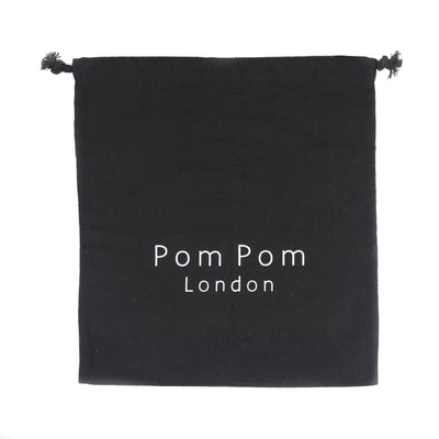 Pom Pom London City MINI Bag Black Croc