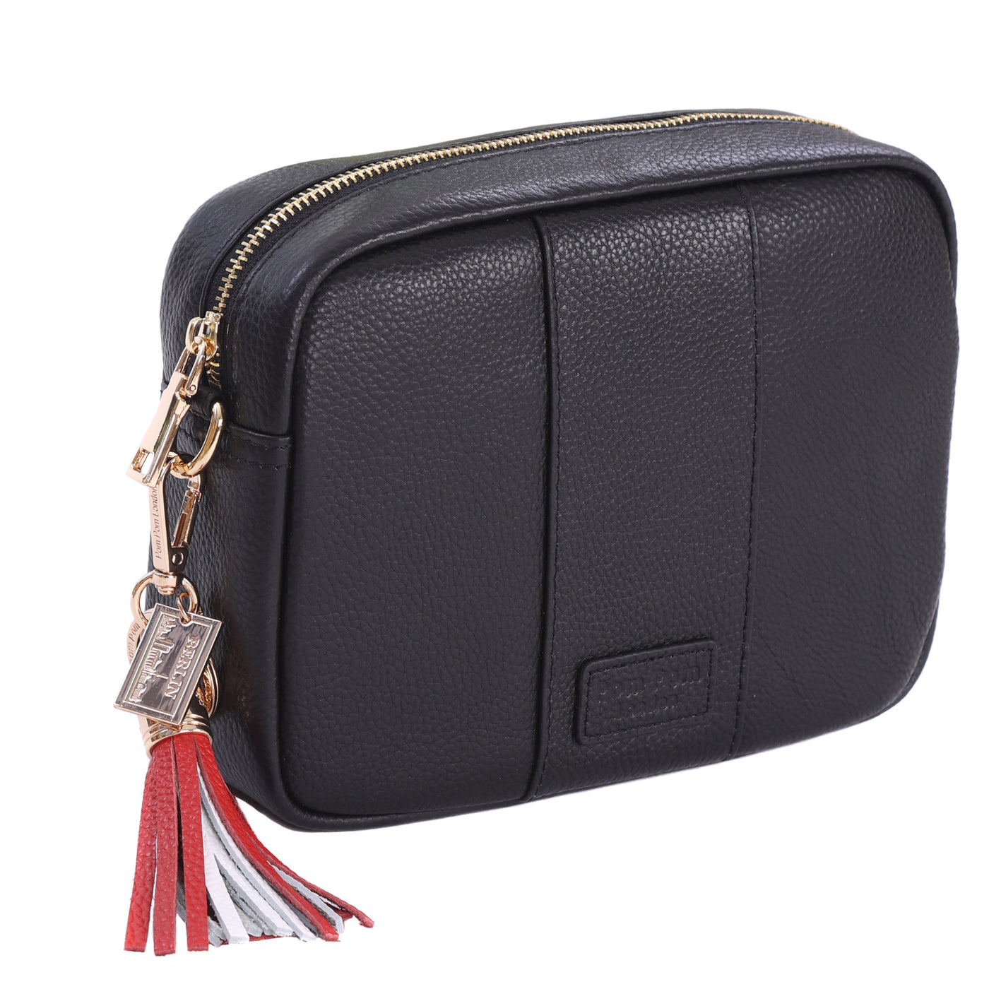 Postcard Tassel Keyring Berlin-Pom Pom London