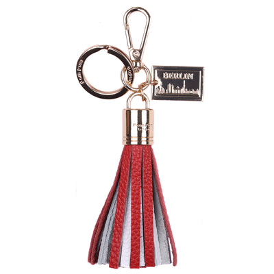 Postcard Tassel Keyring Berlin-Pom Pom London