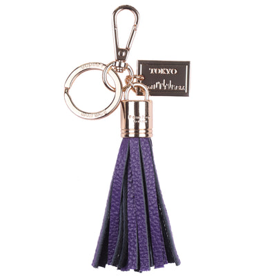 Postcard Tassel Keyring Tokyo-Pom Pom London