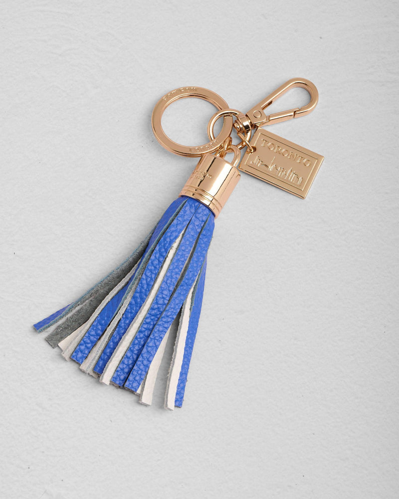 Postcard Tassel Keyring Toronto-Pom Pom London