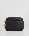 Gesteppte Originaltasche Schwarz &amp; Zubehör