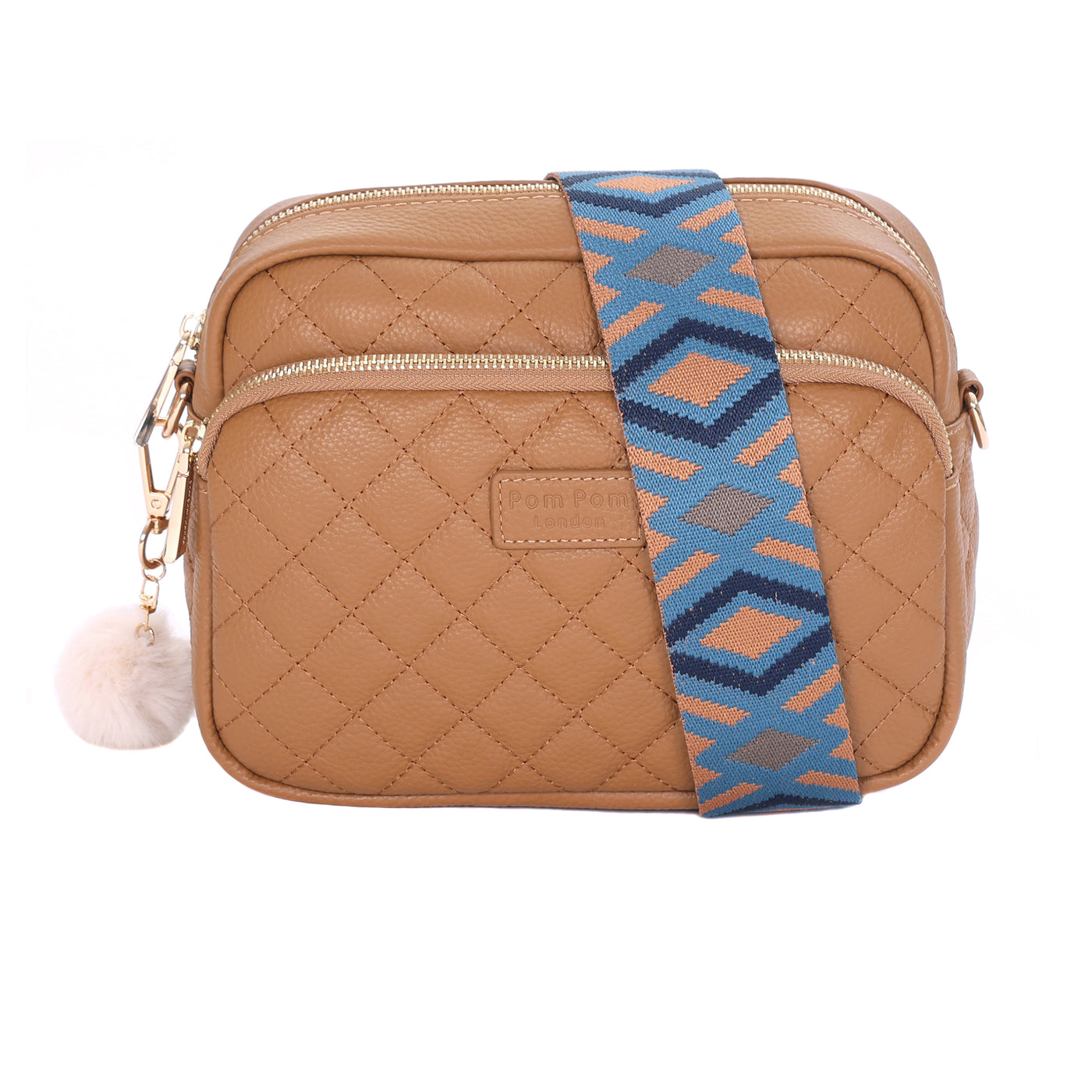 Quilted Original Plus Bag Maple & Accessories-Pom Pom London