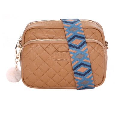 Quilted Original Plus Bag Maple & Accessories-Pom Pom London