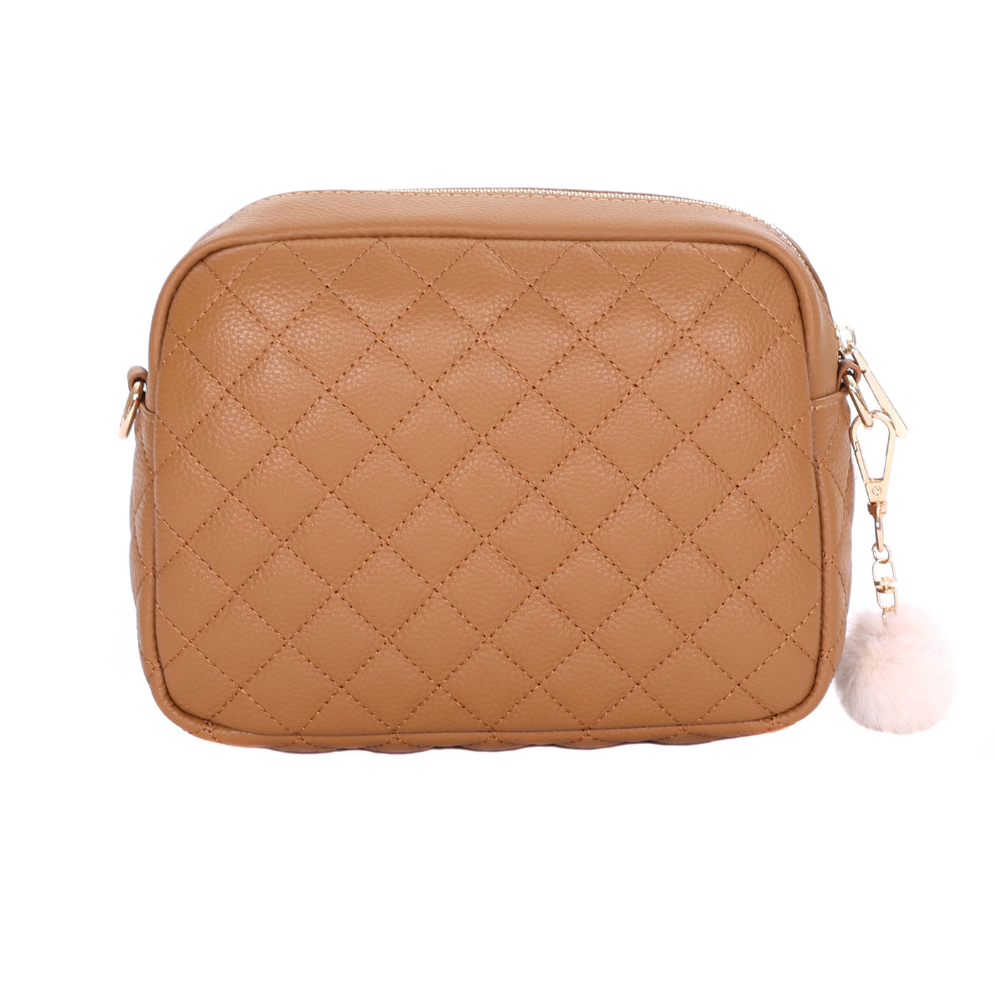 Quilted Original Plus Bag Maple & Accessories-Pom Pom London