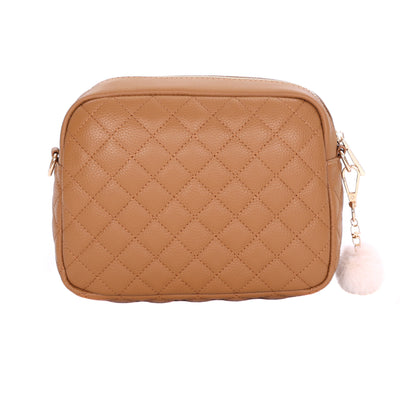 Quilted Original Plus Bag Maple & Accessories-Pom Pom London