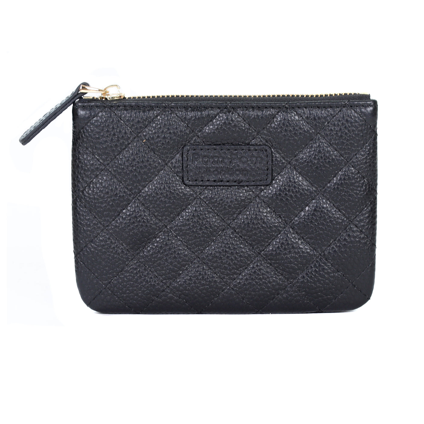 Quilted Chelsea Coin Purse Black