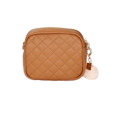 Quilted Mayfair MINI Bag Maple & Accessories