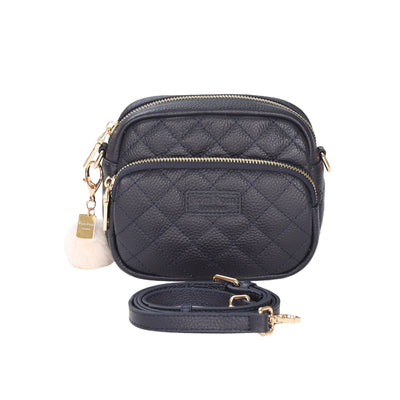 Quilted Mayfair MINI Bag Navy & Accessories