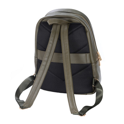 Pom Pom London Richmond Rucksack Olive Green