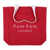Shopping Tote Burgundy