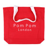 Shopping Tote Crimson Red