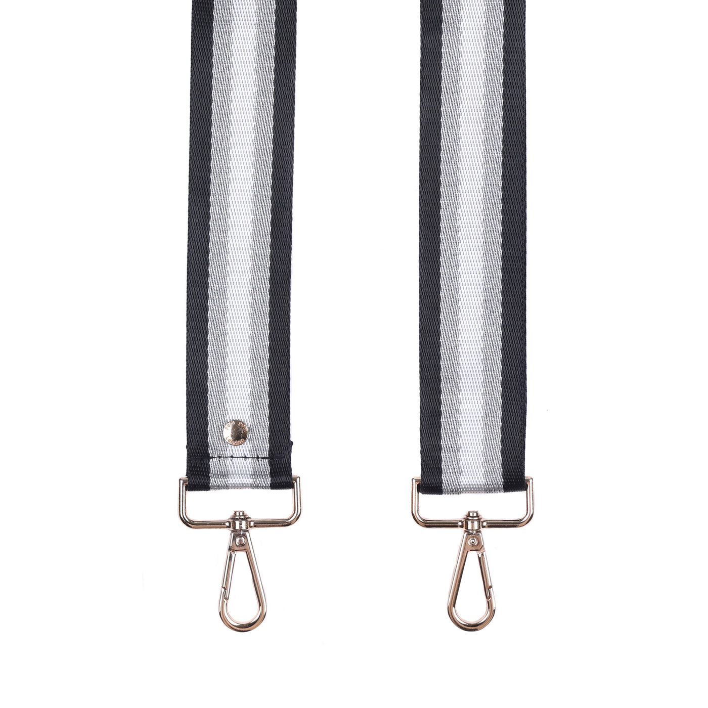 Strap Silver and Black Stripe