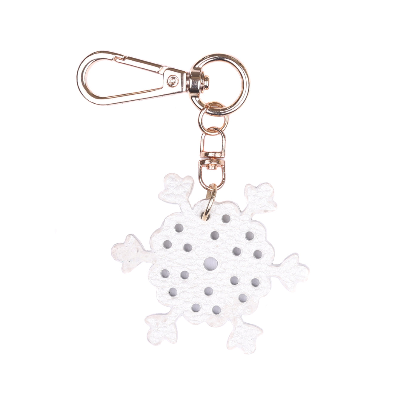 Snowflake Keyring 2025-Pom Pom London