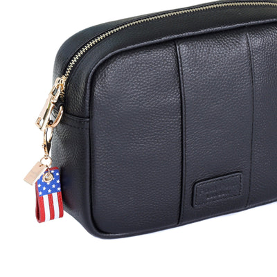 Stars & Stripes Keyring - Pom Pom London