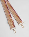 Strap Almond & Maroon Twill