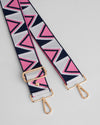 Strap Azalea Pink & Black Triangle