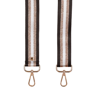 Strap Black Metallic-Pom Pom London