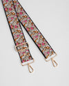 Strap Black & Pink Floral