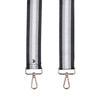 Strap Black & Silver Stripe