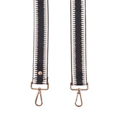 Strap Black & Stone Twist-Pom Pom London