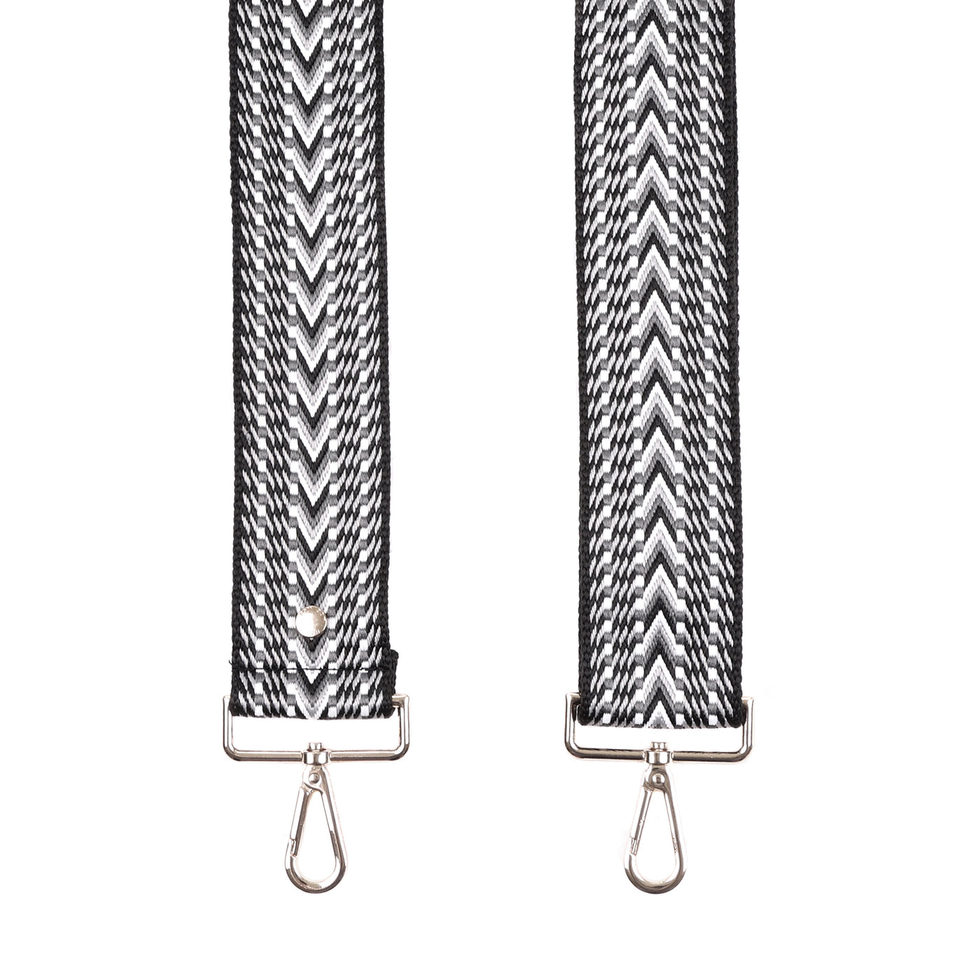 Strap Black Tribal - Silver Hardware-Pom Pom London