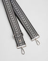 Strap Black Tribal Silver Hardware