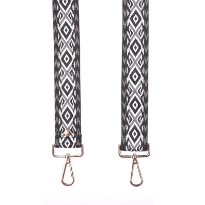 Strap Black & White Mosaic-Pom Pom London